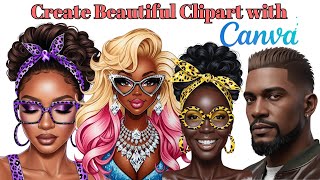 Canva Tutorial - Make Awesome Clipart with Canva Dreamlab!  #canvatips #clipart