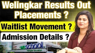 Welingkar Results Out | What to do next ? Waitlist Movement | Admission Details | MBA Placements