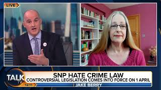 Helen Joyce on TalkTV - Hate Crime and Public Order (Scotland) Act