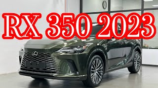 Lexus RX 2023 Màu Xanh 6X4 (Terrane Khaki) Nội Thất Nâu 48 #rx #rx350 #lexusrx2023 #lexus #rx