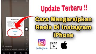 Cara Mengarsipkan Reels Instagram Di iPhone