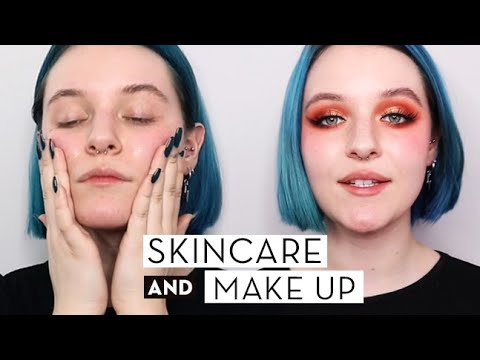 NEW Drugstore Skincare Products 2020 I CATRICE Skincare Routine + Make Up Tutorial I Brittny