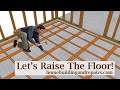 How To Raise Garage Floor When Converting It To Living Space - House Remodeling Ideas