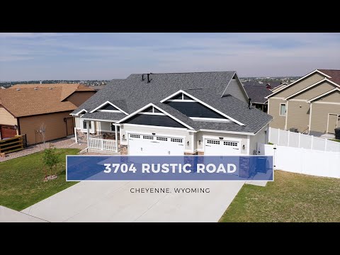 3704 Rustic Road, Cheyenne, WY home video tour