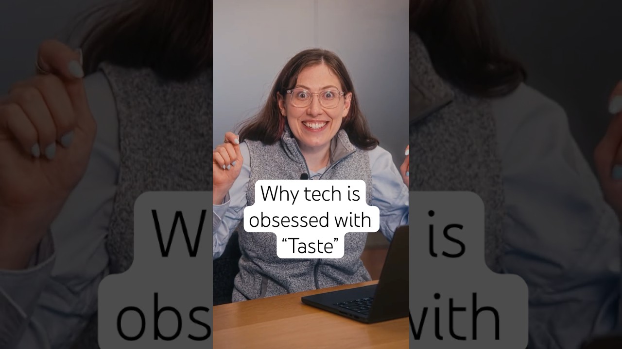 Why tech is obsessed with "taste"