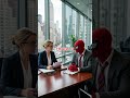 The Interview Was Going Great... Until This 💀 #spiderman #funny #comedy #jobinterview #officehumor
