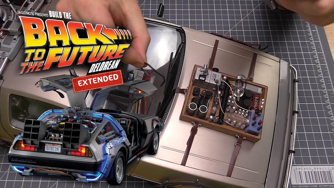 BACK TO THE FUTURE DELOREAN OUTATIME Official Tyvek Gadget Case