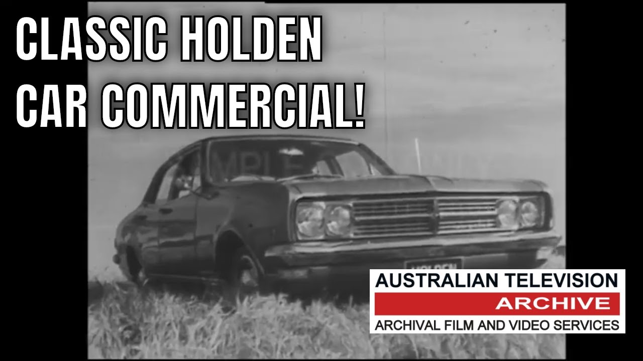 Classic Australian Holden Car TV Commercial from the 1970s