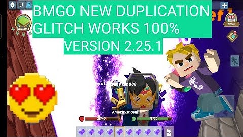 BMGO NEW DUPLICATION GLITCH WORKS 100% NO SCAM VERSION 2.25.1  | INFINITE GEM DUP