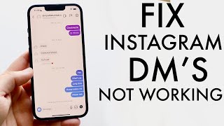 How To FIX Instagram DM's Not Working! (2022)