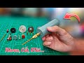 Chế máy khoan cắt mài mini bằng ống nhựa PVC