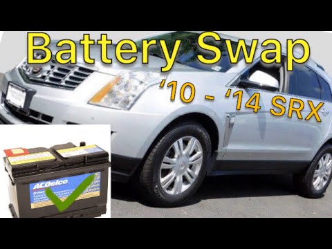 How to replace the battery in a ‘10 to ‘16 Cadillac SRX