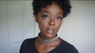Olive Green and Gold Smokey Eye Talk Thru l Fall Makeup Tutorial