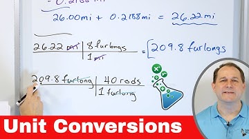 Unit Conversions & Dimensional Analysis - Physics & Chemistry