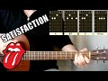 I cant get no satisfaction acoustic guitar lesson  easy rolling stones tutorial