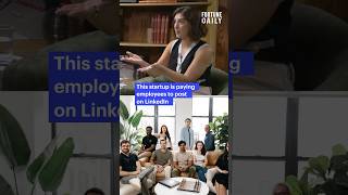 This startup is paying employees to post on LinkedIn