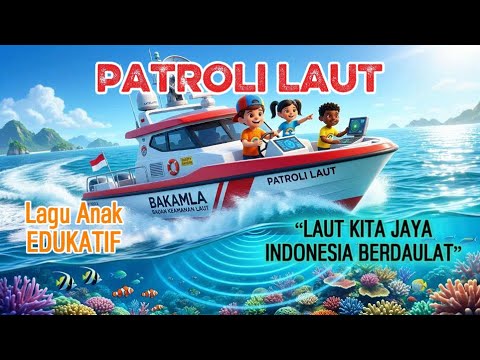 Educational Children's Song | NKRI SEA PATROL | Our Seas Are Glorious, Indonesia Is Sovereign
