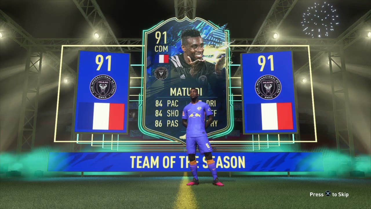 FIFA 21 - Player Walkout - TOTS Matuidi 91