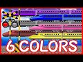 【踏切 英語 アニメ】★幼児向け『6色』を英語で覚えよう!! 知育 新幹線★Learn Colors with Color shinkansen train for Children
