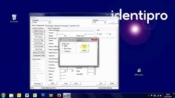 Brady BBP11 - Calibrate Sensor for current installed labels