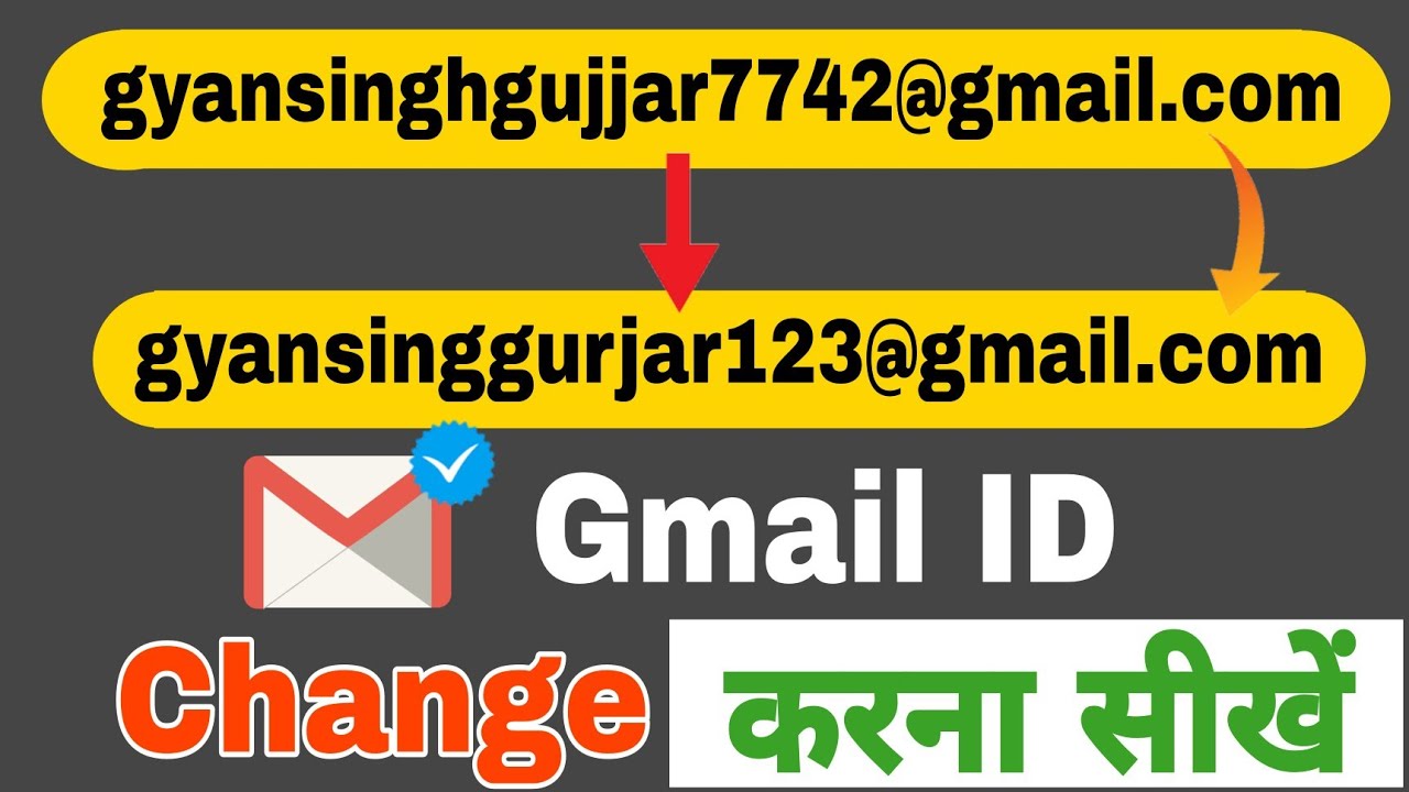 how-to-change-gmail-id-name-how-to-change-email-id-username-in