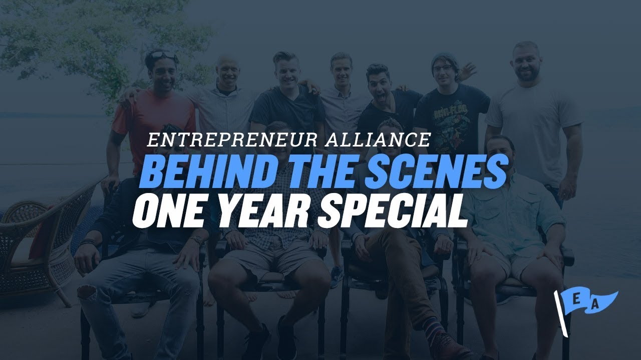 Behind the Scenes of The Entrepreneur Alliance One Year Special