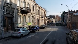 1.02.2022 Tbilisi. улица Горького. район Воронцова.