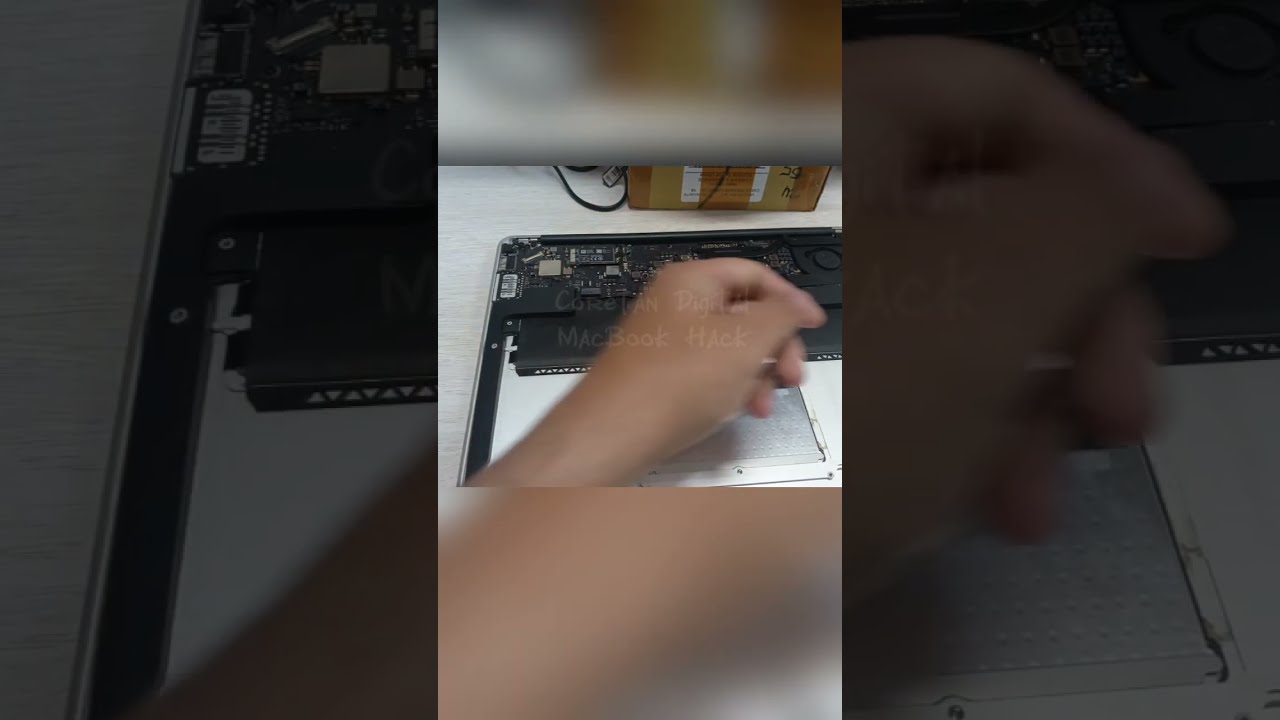 How To Replace MacBook Air 2017 Battery Easy Coretan Digital Hack 2025 Part 3 Shorts