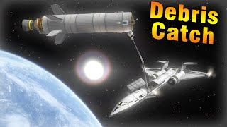 KSP: Catching Deep-Space Debris with a SSTO!
