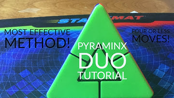 Pyraminx dou tutorial/most effective method
