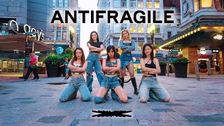 [KPOP IN PUBLIC] LE SSERAFIM (르세라핌) 'ANTIFRAGILE' by DFBB from Boston USA