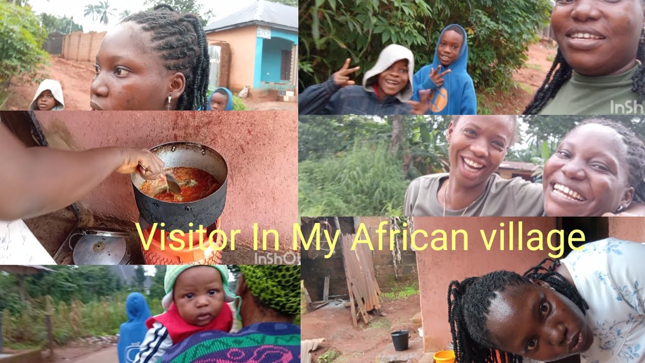 МОЯ СЕСТРА ПРИЕЗЖАЕТ КО МЕНЯ ВПЕРВЫЕ||ВОСКРЕСЕНЬЕ В АФРИКАНСКОЙ ДЕРЕВНЕ 