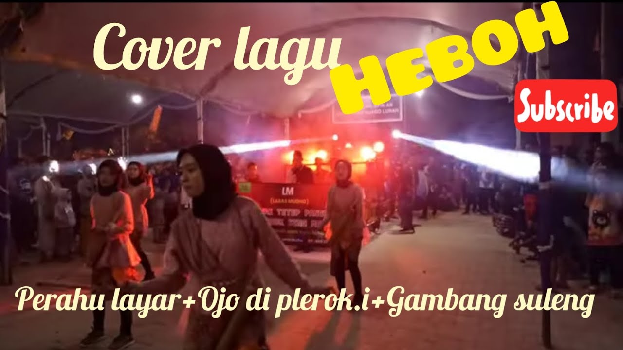 TONGLEK !!! caver lagu perahu layar +Ojo dipleroki +Gambang suleng