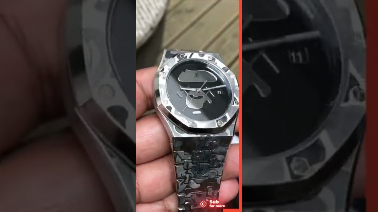 Would you rock this Custom Audemars Piguet ⚡? 