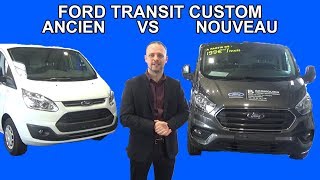 Comparatif ancien & nouveau FORD TRANSIT CUSTOM - Les tutos de Berbiguier