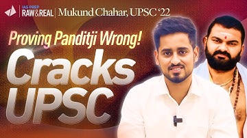 Mukund’s (AIR 273) unending troubles: State Pre, SSC Pre… sab Fail but 5th attempt, UPSC cracked!