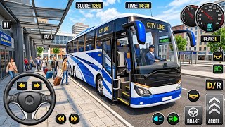 Coach Bus Simulator City Drive - Real Coach Master Bus Game - Android Gameplay screenshot 2