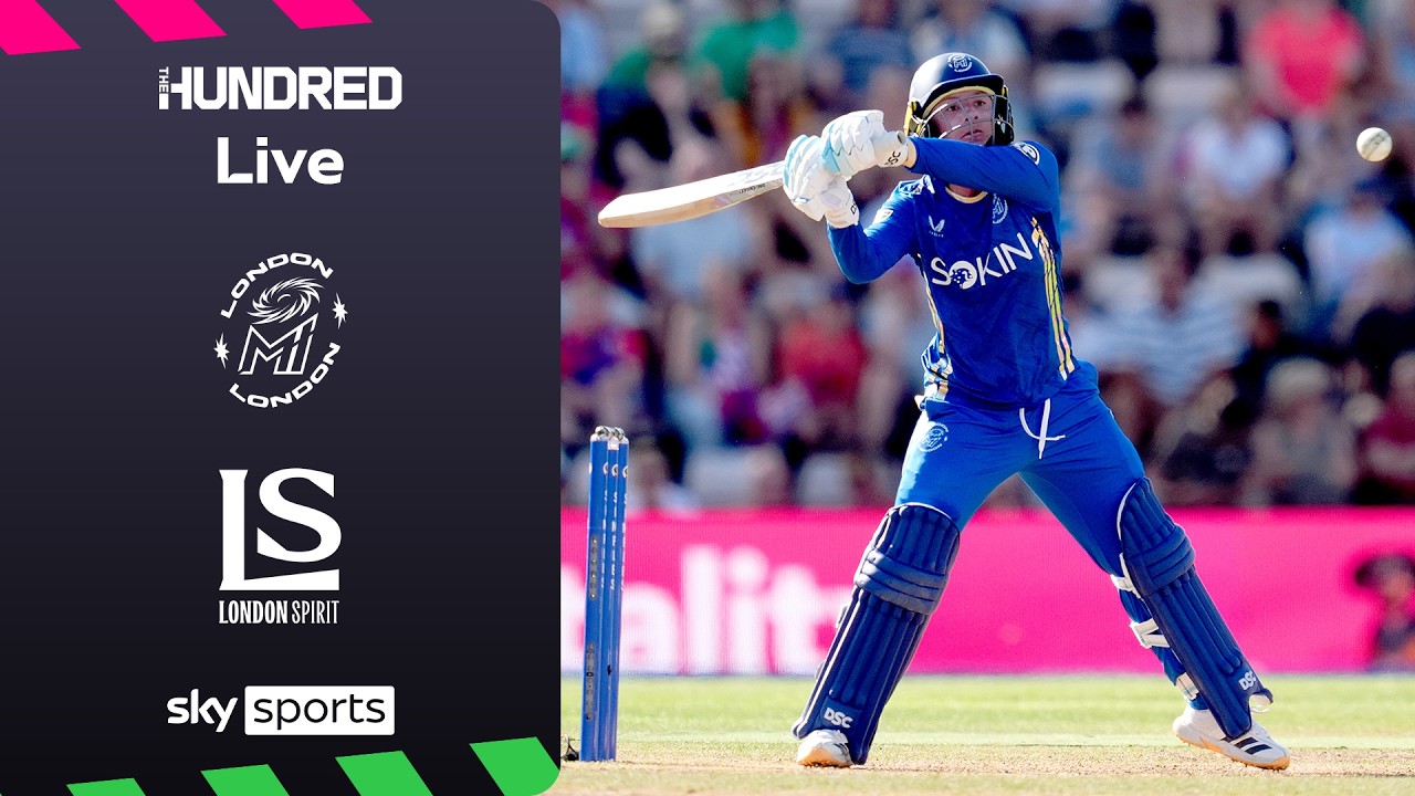 LIVE | MI London Women vs London Spirit Women | The Hundred