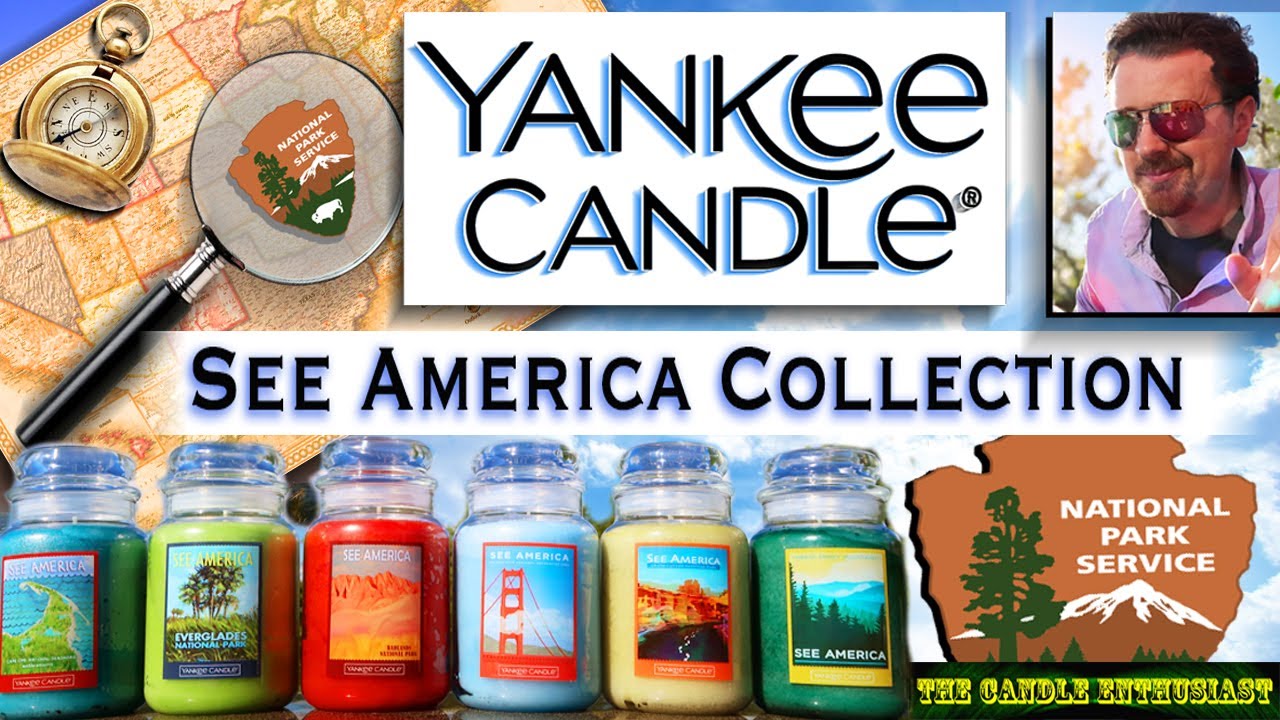 6 Yankee Candles SEE AMERICA Collection Limited Edition