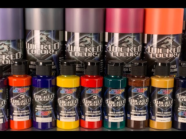 Wicked Colors Airbrush Paint Sets