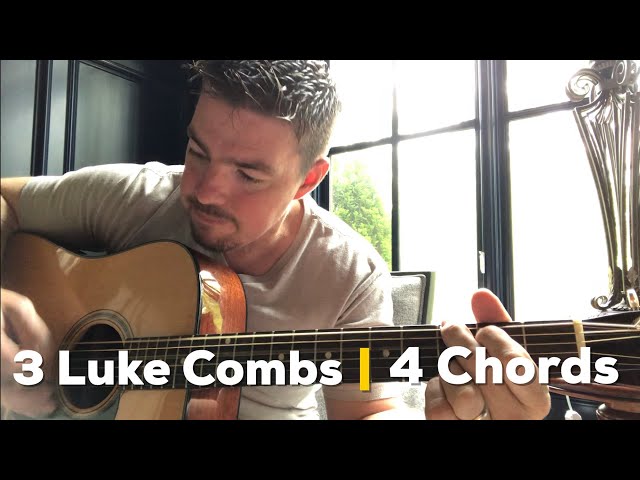 3 Luke Combs Songs 4 Same Chords Same Order (Guitar Lesson) class=