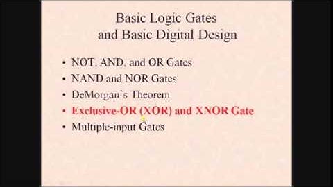 Boolean Algebra and Logic Gates Tutorial Part 5 - Digital Logic and Design -BA