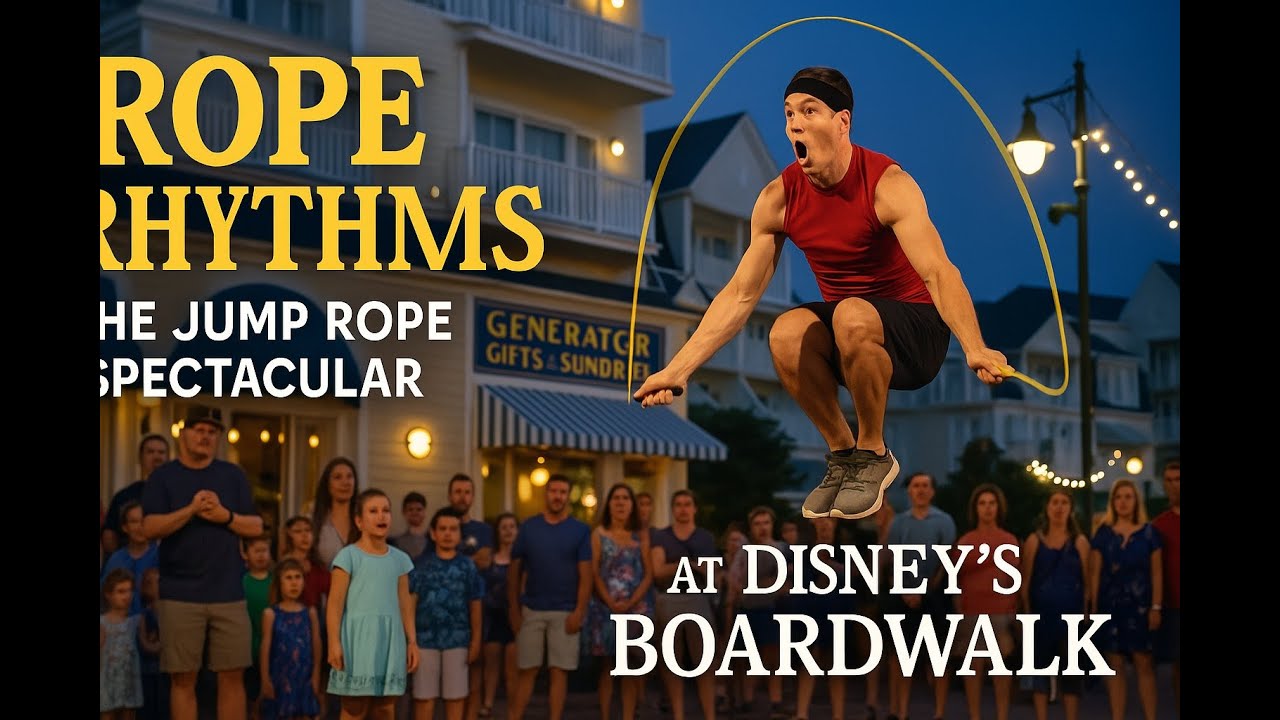 Jump Rope Disney The Jump Rope Spectacular at Disney’s BoardWalk 🎪 - YouTube
