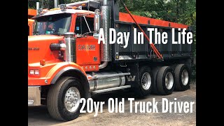 A Day In The Life 20yr Old Truck Driver