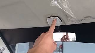 Cara ganti lampu LED kabin mobil
