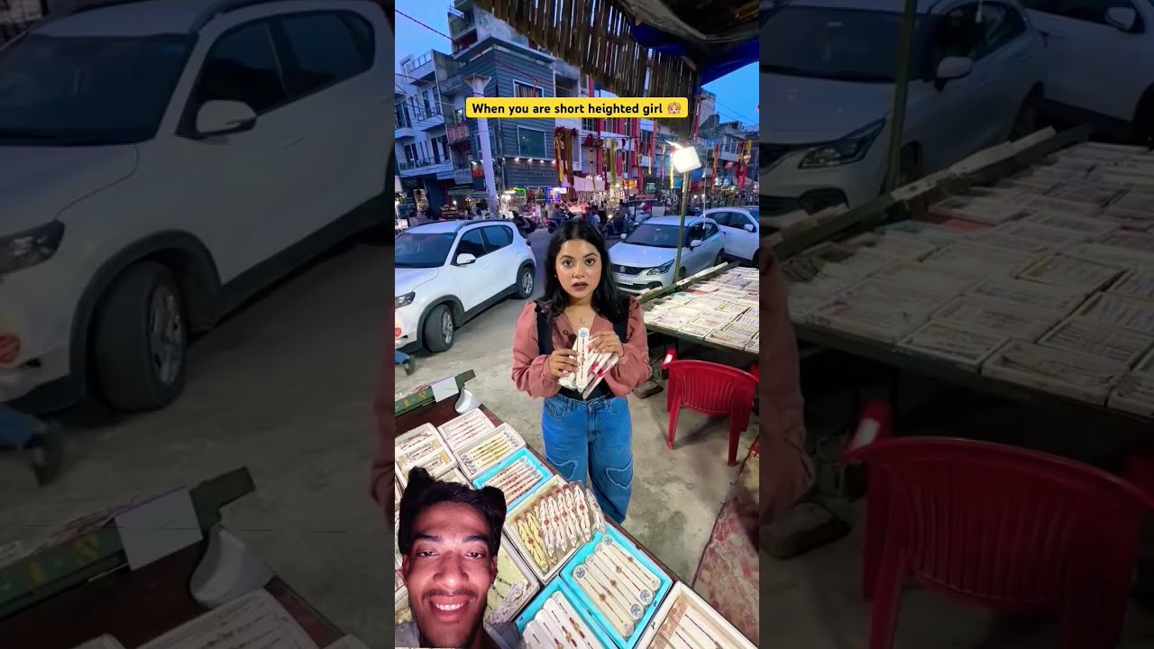 When You Are Short Heighted Girl Funny Comedy Ytshorts Sejalgabashorts