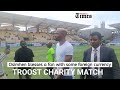 TROOST CHARITY MATCH: Osimhen blesses a fan with some foreign currency... Guess how much?