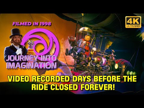 Journey Into Imagination: Last Ride Filmed Day's Before The Ride Closed Forever! EPCOT 1998 [4K]