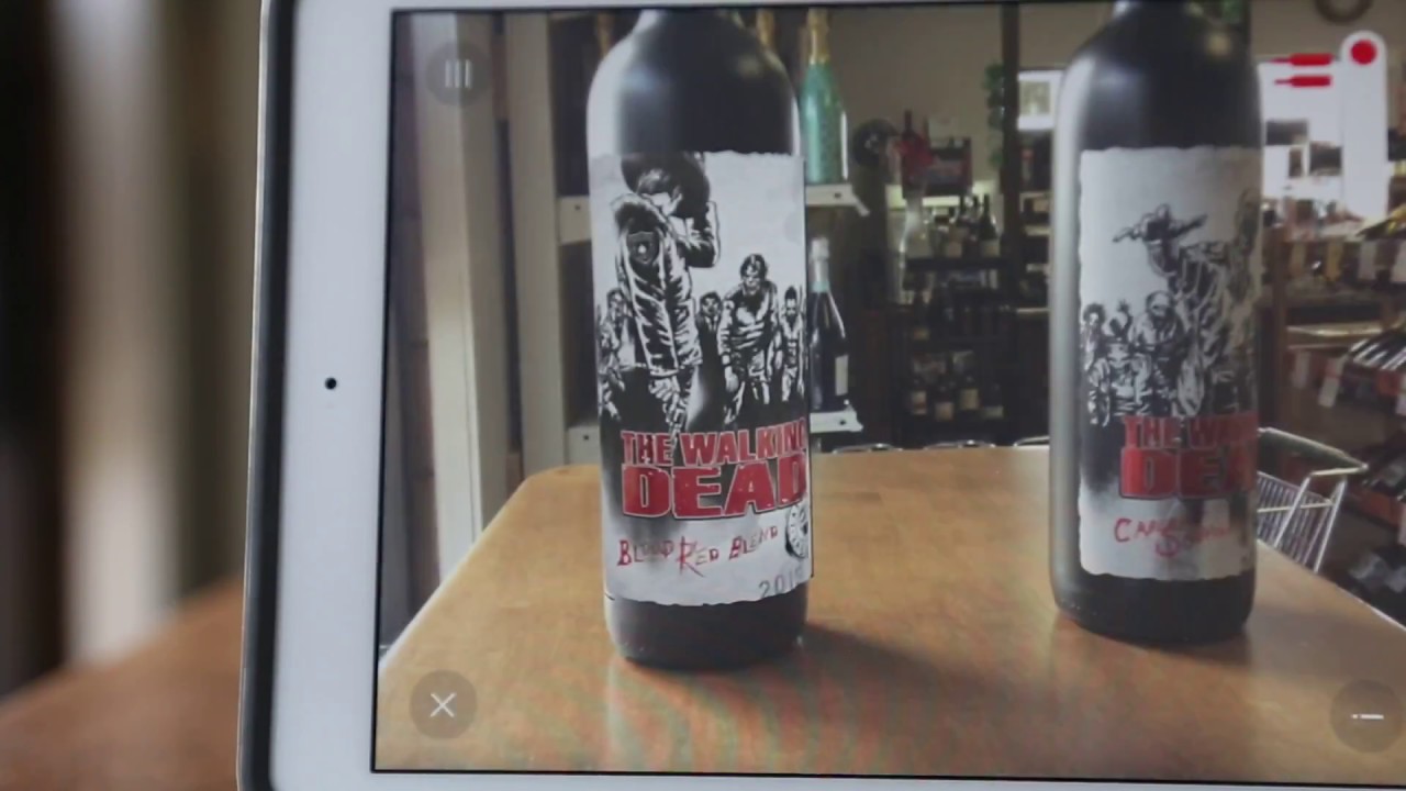 The Walking Dead Living Wine Labels YouTube