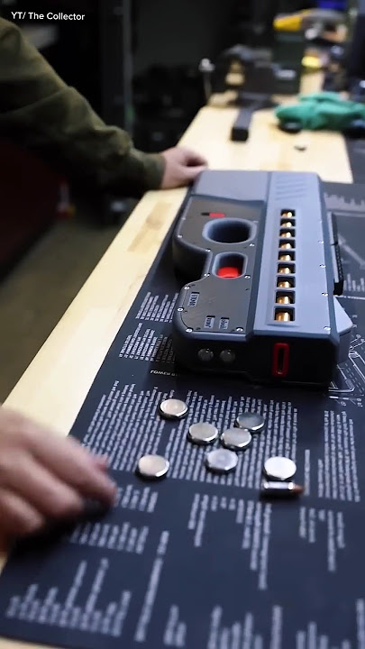 Coil Gun Futuristic Weapon